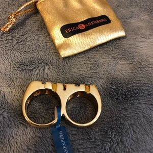 Erica Anenberg XOXO double ring